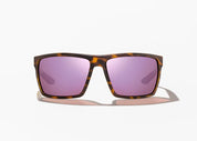 Bajío Stiltsville Sunglasses - Brown Tortoise Gloss Frame / Rose Mirror Polycarbonate Lens