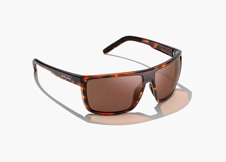 Bajío Toads Sunglasses - Brown Tortoise Gloss Frame / Copper Polycarbonate Lens