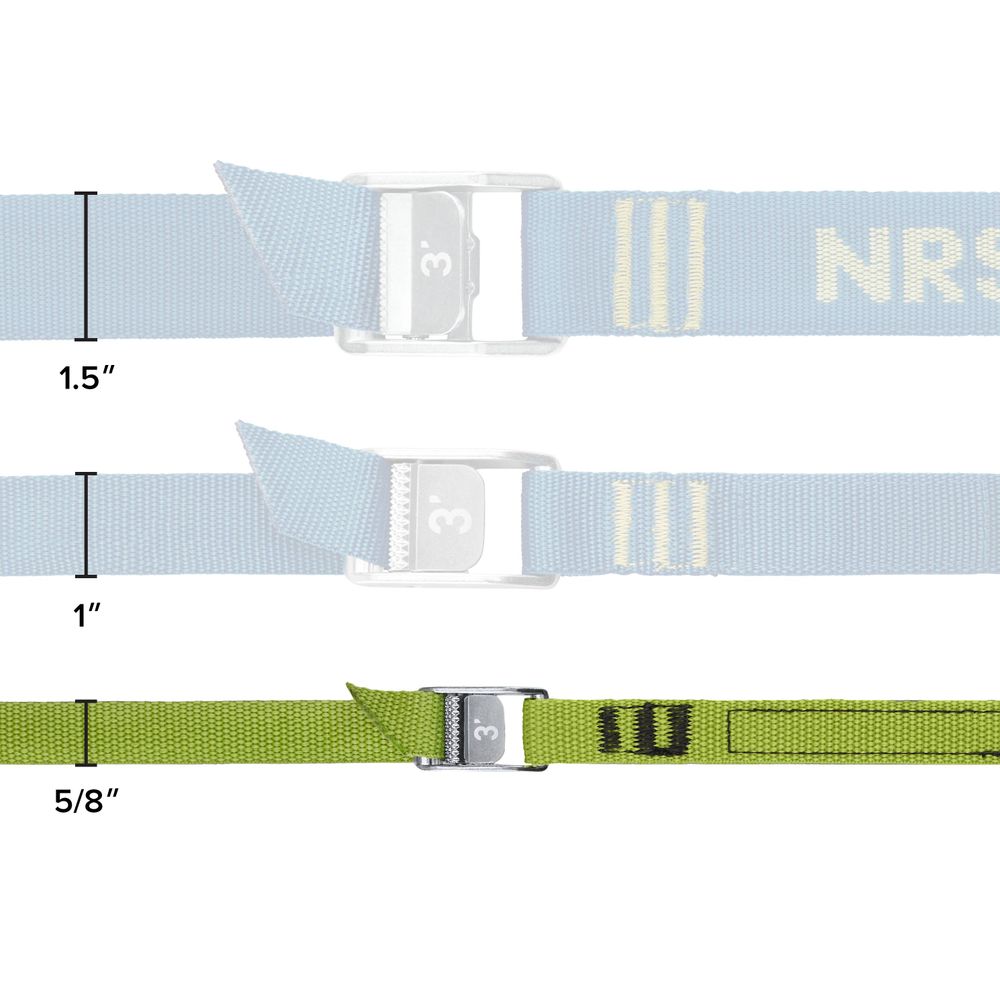 NRS 5/8 Micro Straps - Lichen Green