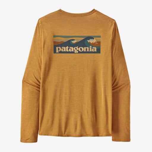 Patagonia Men's Long-Sleeved Capilene Cool Daily Graphic Shirt - Waters