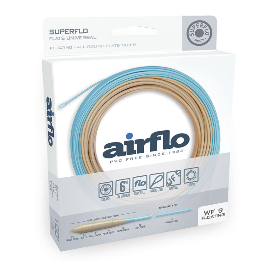 Airflo Superflo Flats Universal Taper