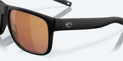 Costa Del Mar Spearo XL Matte Black Frame / Gold Mirror 580 Glass Lens