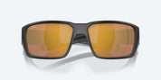 Costa Del Mar Fantail Pro - Matte Black Frame / Gold Mirror Polarized Glass 580G Lens