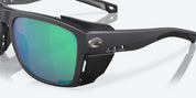 Costa Del Mar King Tide 6 Sunglasses - Black Pearl Frame / Green Mirror Polarized Glass 580G Lens
