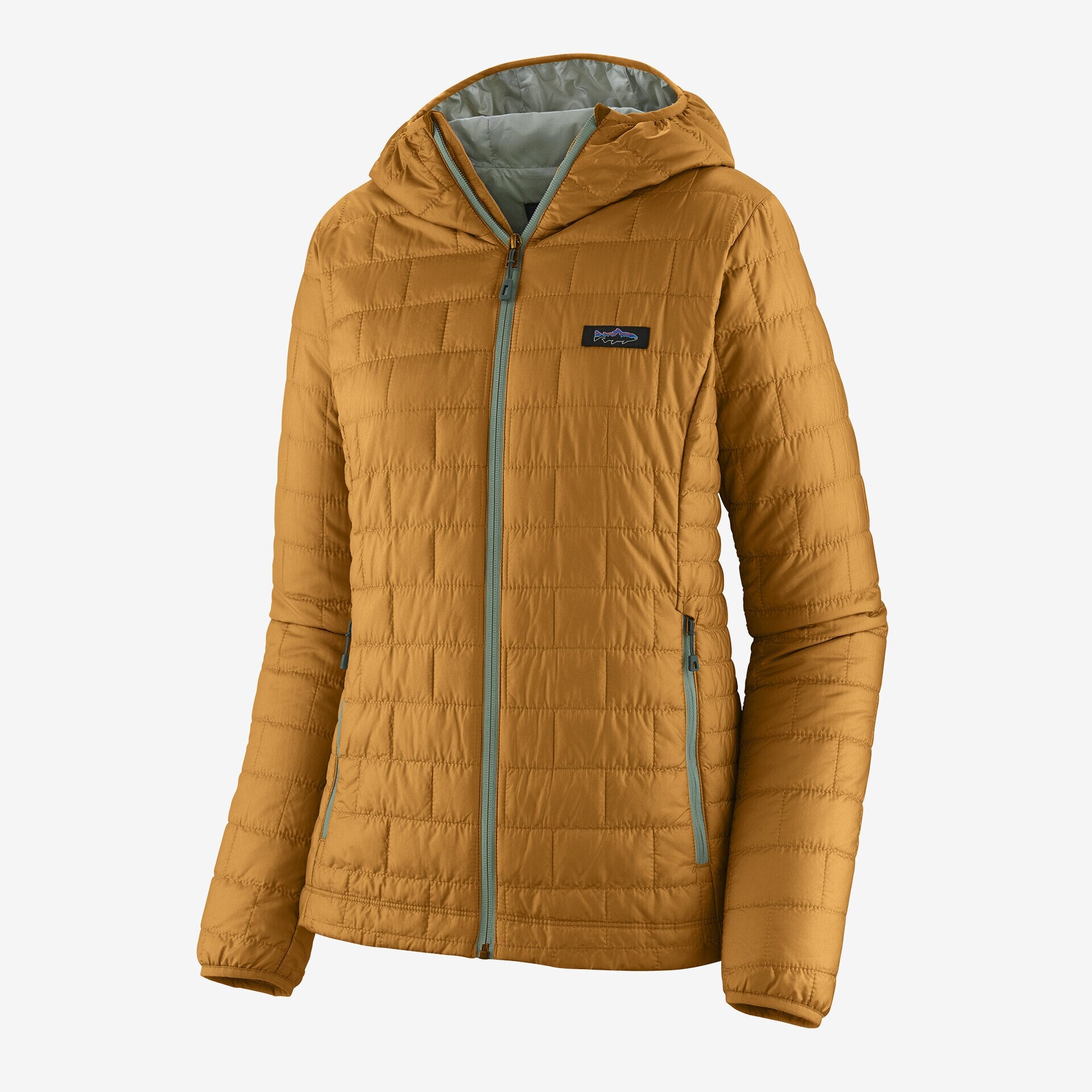 Patagonia Women's Nano Puff Fitz Roy Trout Hoody
