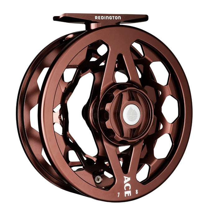 anglers all fly reels Abel Vaya Reel 5/6 Native Brown Finish and Drag Knob with Walnut Handle Its partially ported frame reduces weight without sacrificing strength Fly Reels Anglers All