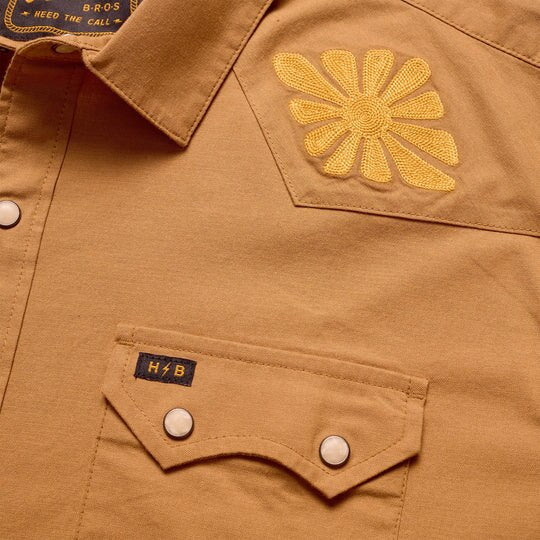 Howler Brothers Crosscut Deluxe Snapshirt