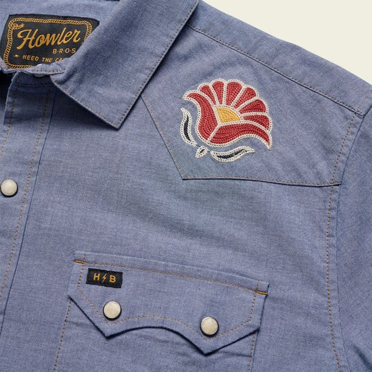 Howler Brothers Crosscut Deluxe Snapshirt