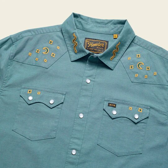 Howler Brothers Crosscut Deluxe Snapshirt