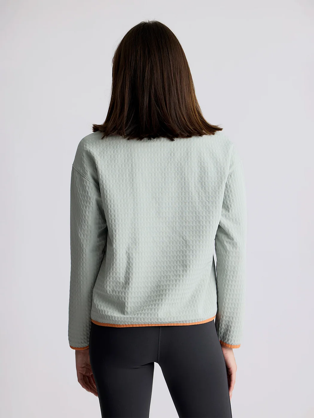 Free Fly Apparel Women's Gridback Fleece Snap Pullover