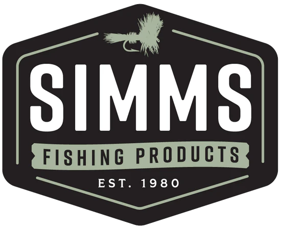 Simms Fly Patch Sticker