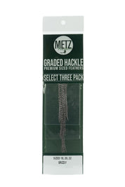 Metz Feathers Hackle Select 3pk