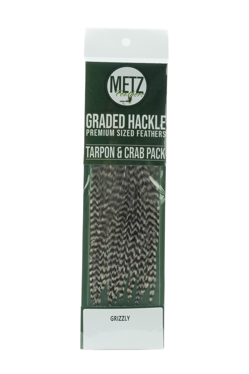 Metz Feathers Hackle Tarpon/Crab Pack