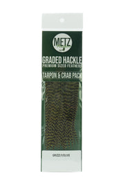 Metz Feathers Hackle Tarpon/Crab Pack