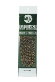 Metz Feathers Hackle Tarpon/Crab Pack