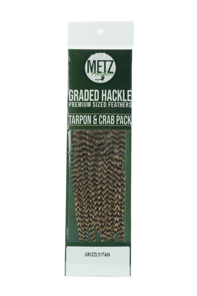 Metz Feathers Hackle Tarpon/Crab Pack
