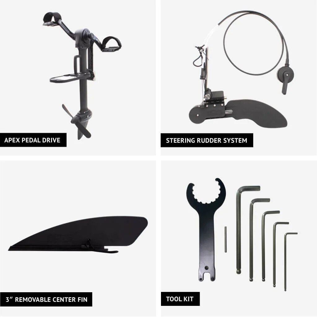 Bote APEX Pedal Drive + Rudder System
