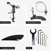 Bote APEX Pedal Drive + Rudder System