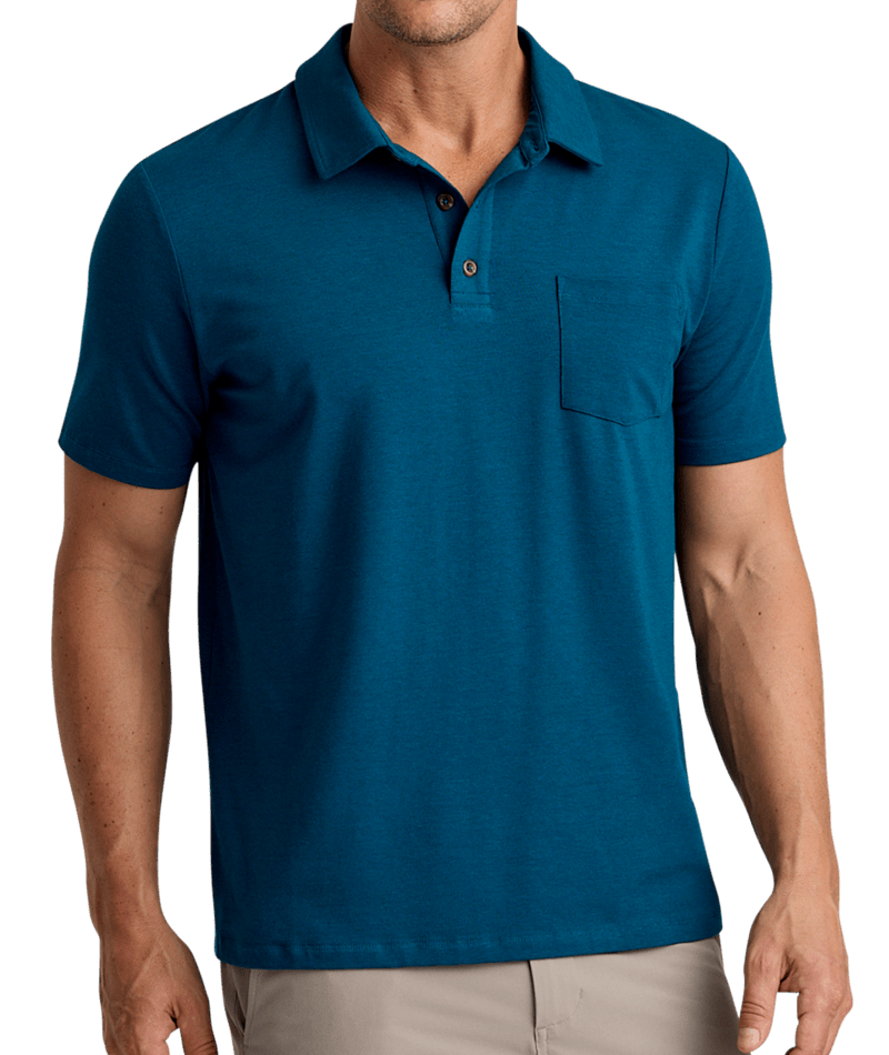 Free Fly Apparel Men's Bamboo Current Polo