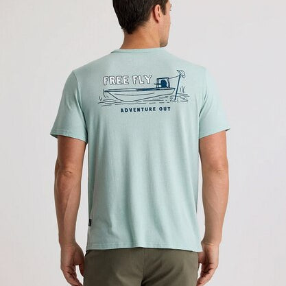 Free Fly Apparel Lazy Tides Pocket Tee