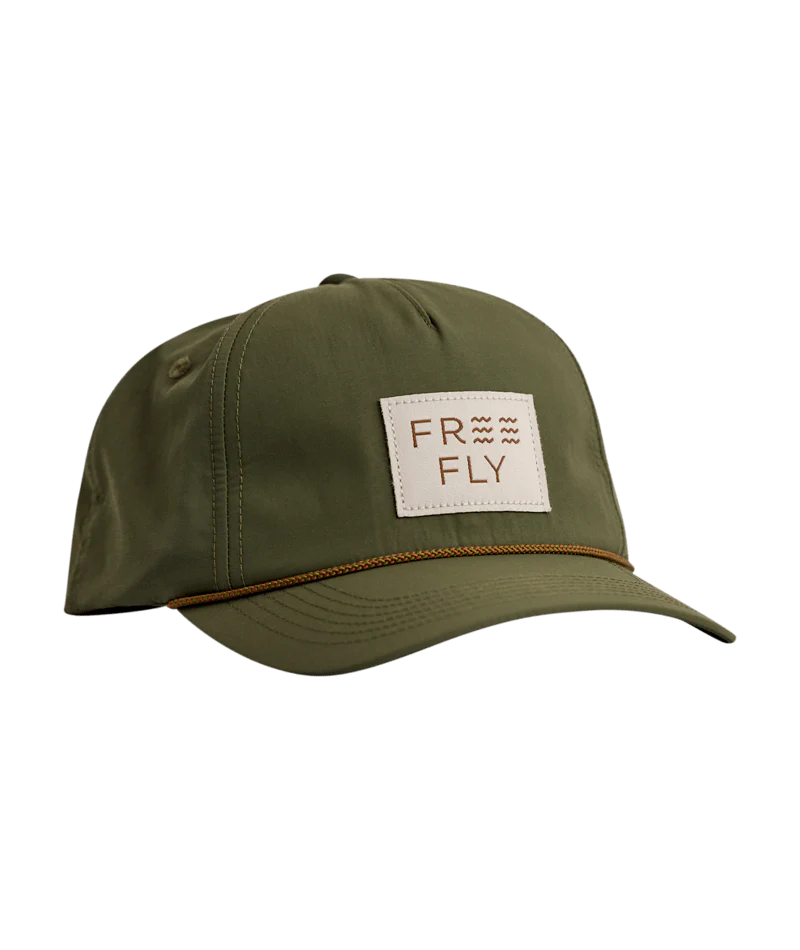 Free Fly Wave 5-Panel Hat-Dark Olive