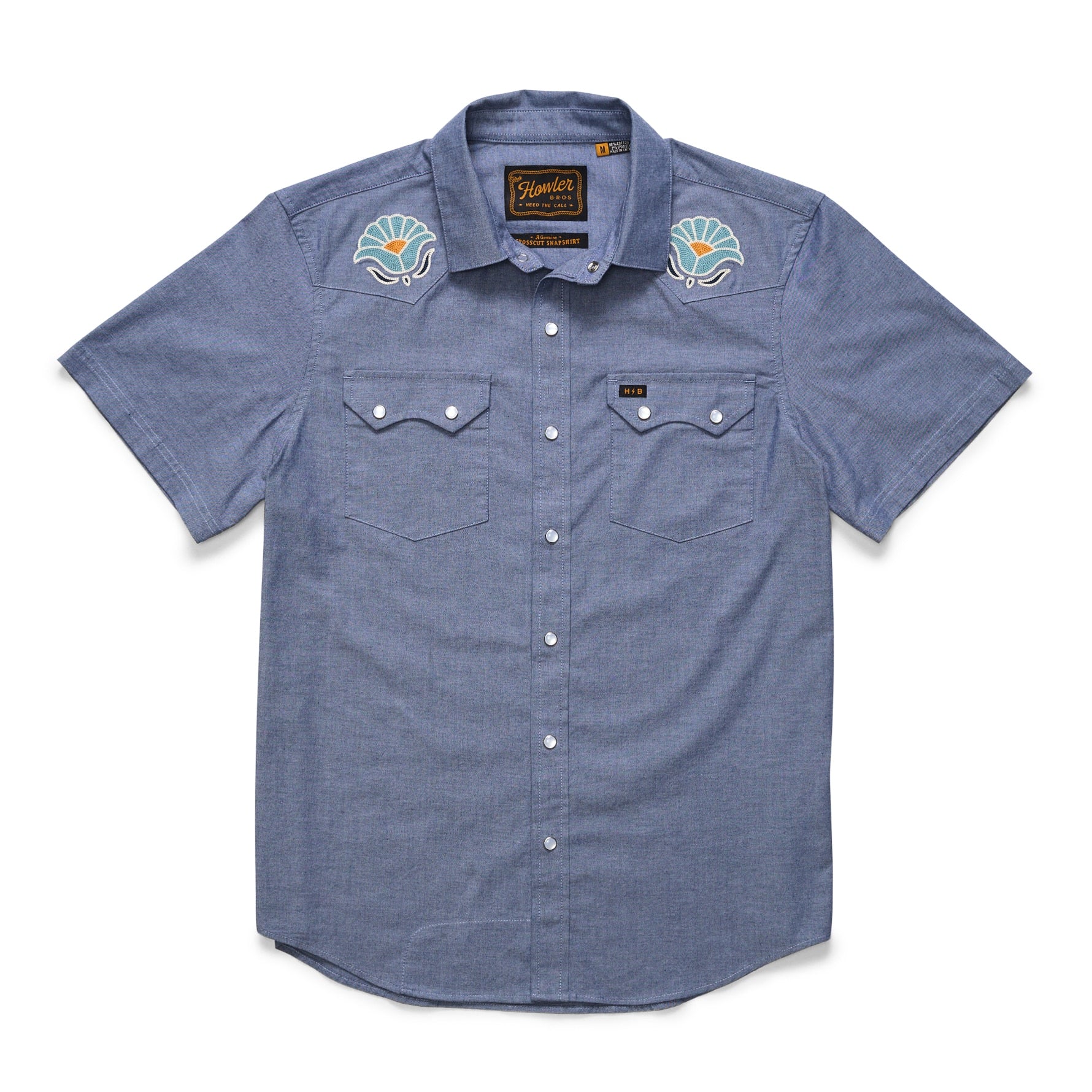 Howler Brothers Crosscut Deluxe Snapshirt