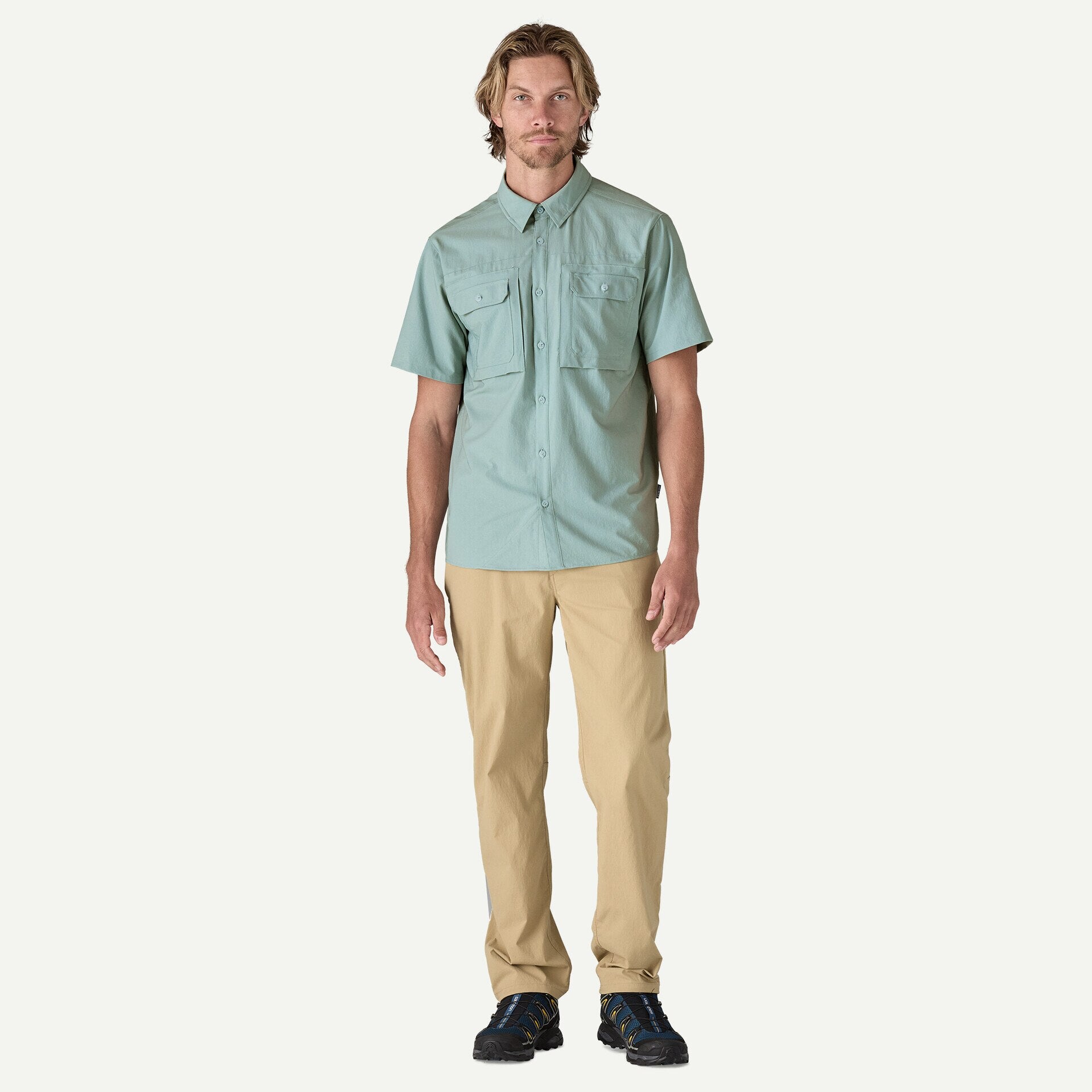 Patagonia Men's Short-Sleeved Self-Guided Sun Shirt