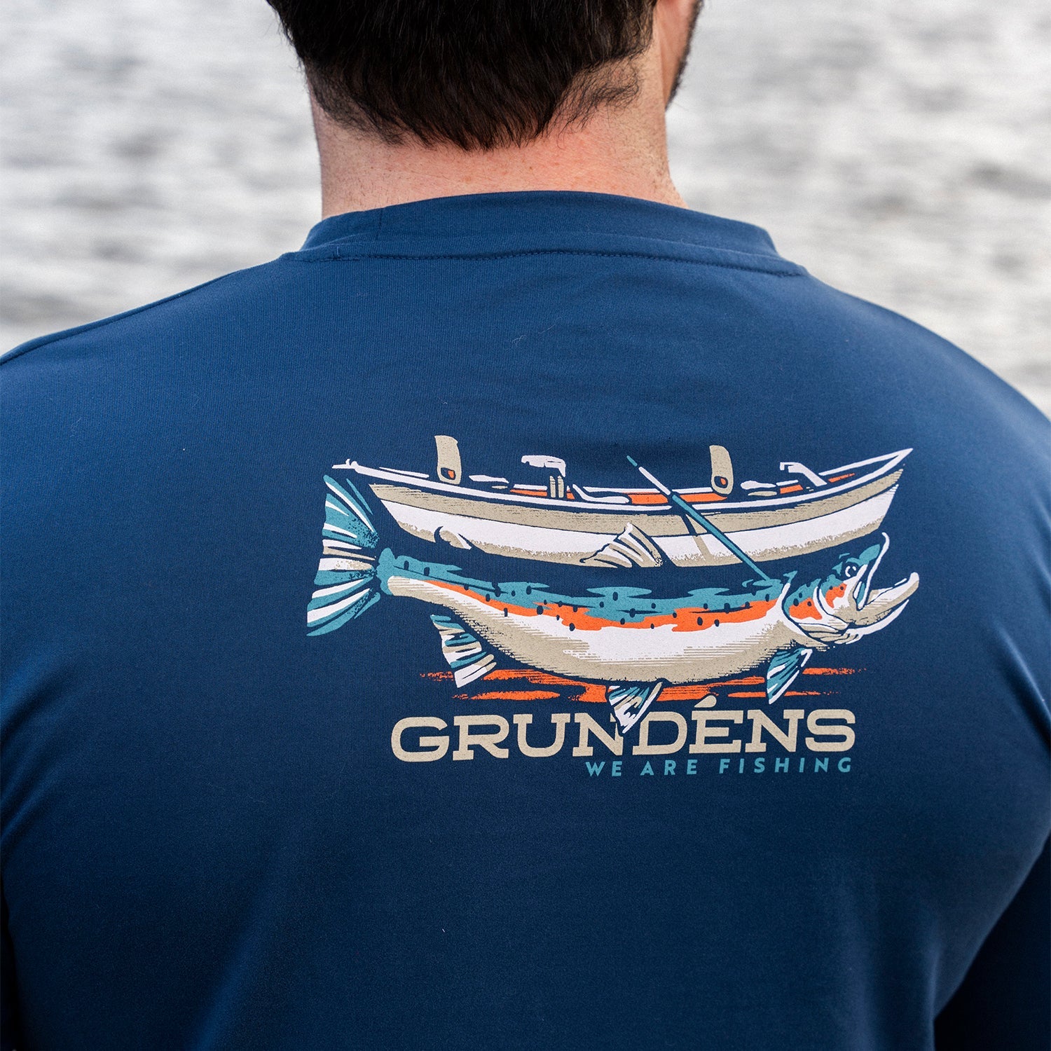 Grundéns Drift Boat LS Tech Tee