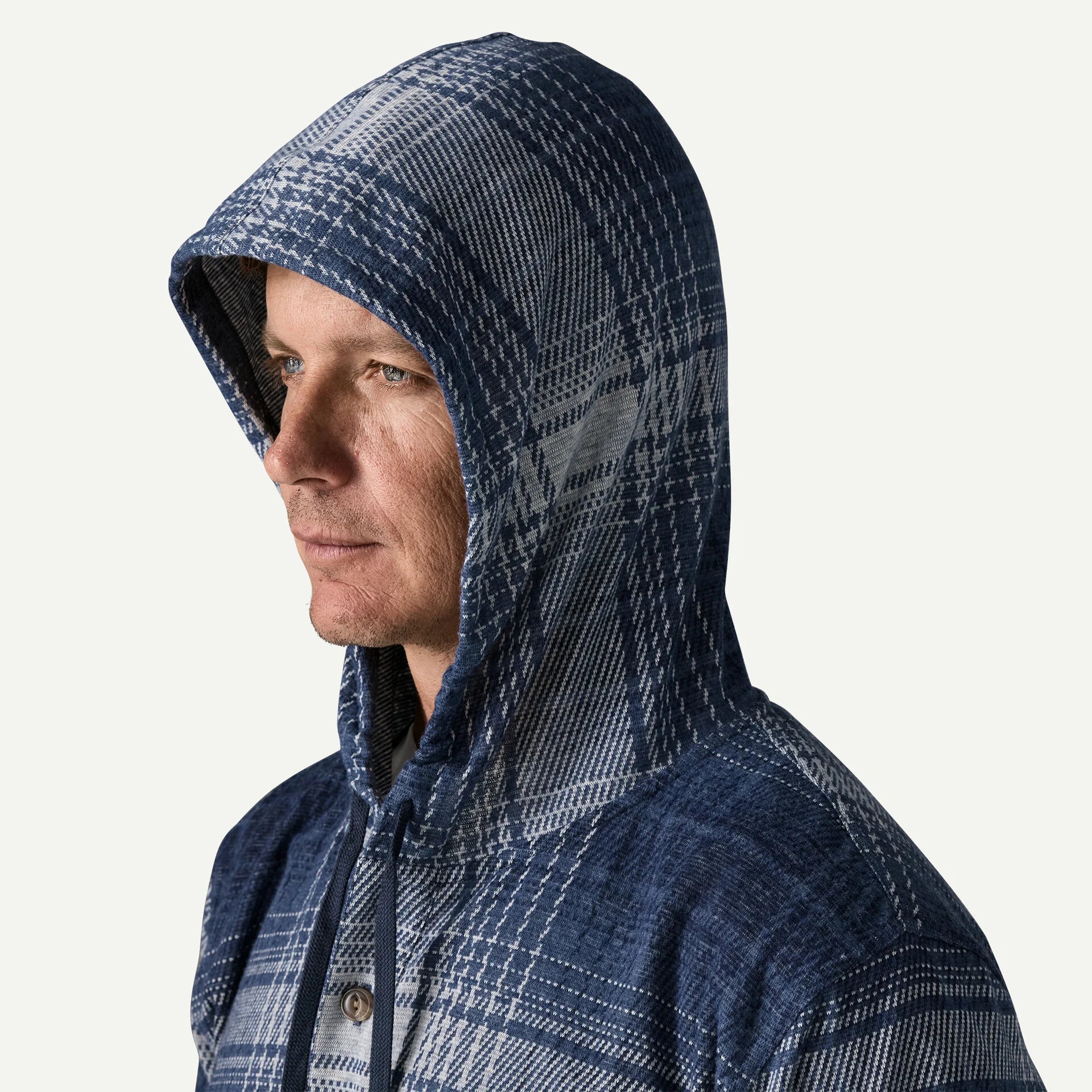 Patagonia Men's Stretch Fjord Flannel Pullover Hoody