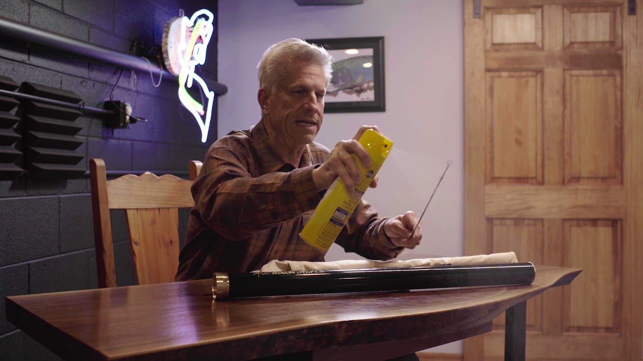 How to prevent ice in your rod guides with Greg Garcia of Anglers All