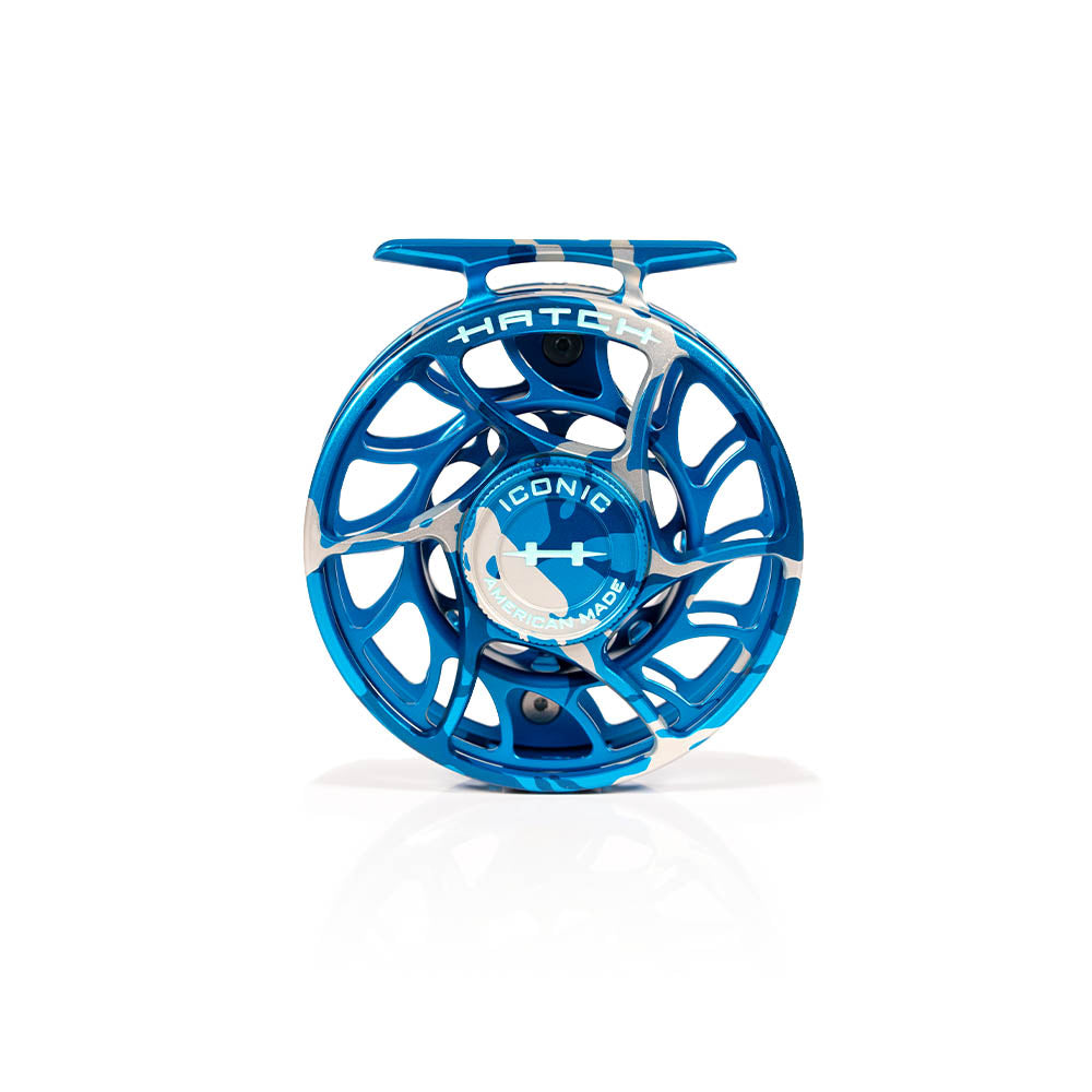 Hatch 2026 Custom Splash Camo Iconic Fly Reel