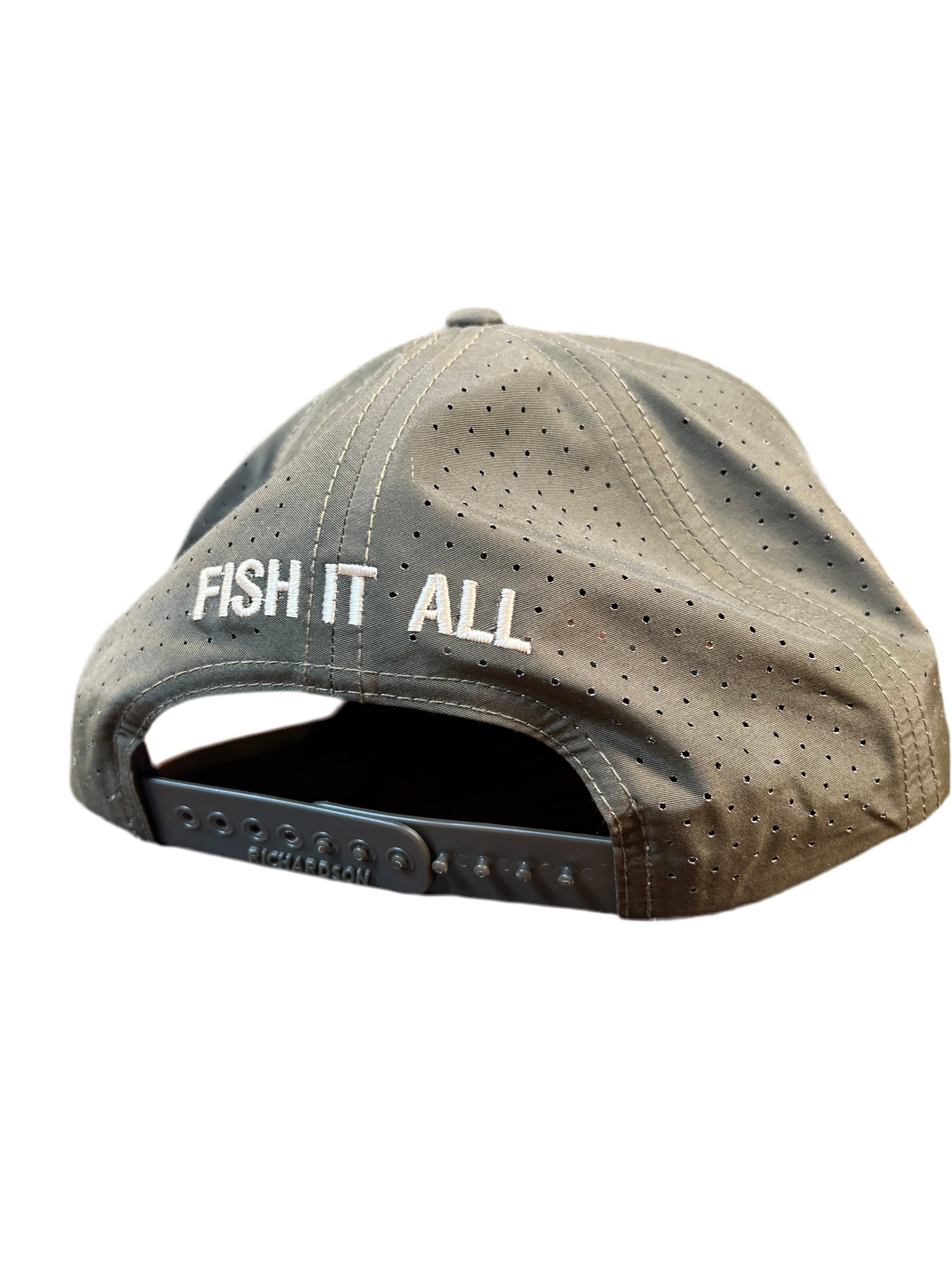 Anglers All Dark Loden Rope Mesh Trucker Hat