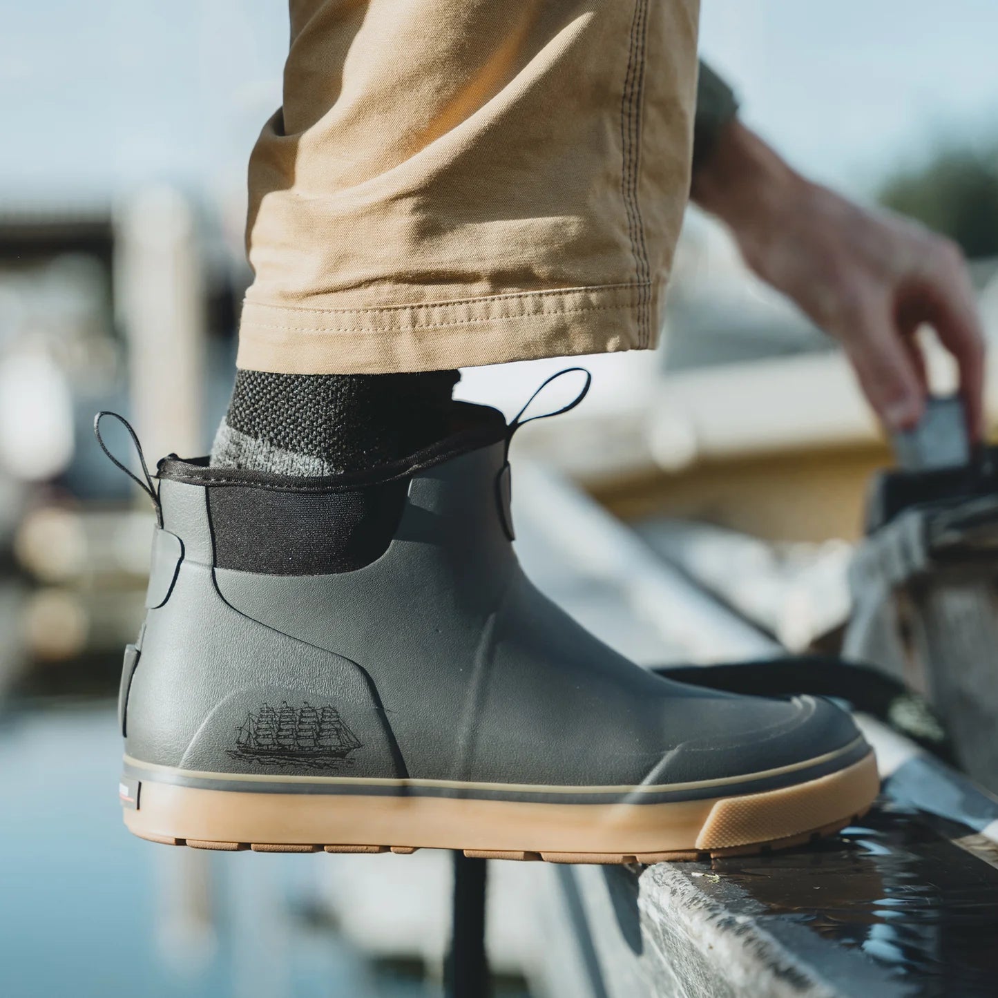 Grundens Deck-Boss Ankle Boot