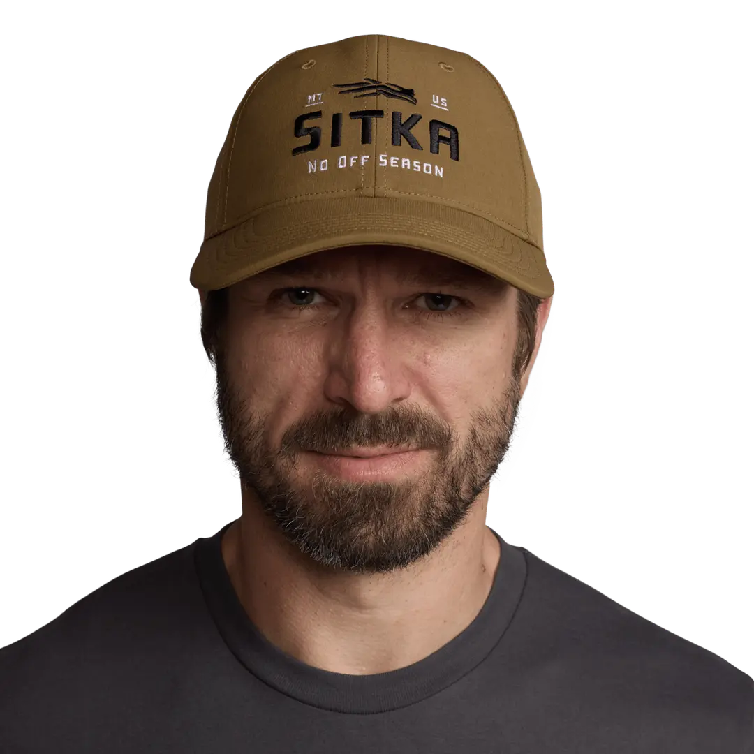 Sitka Always On Lo Pro Strapback Hat - Coyote