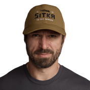 Sitka Always On Lo Pro Strapback Hat - Coyote