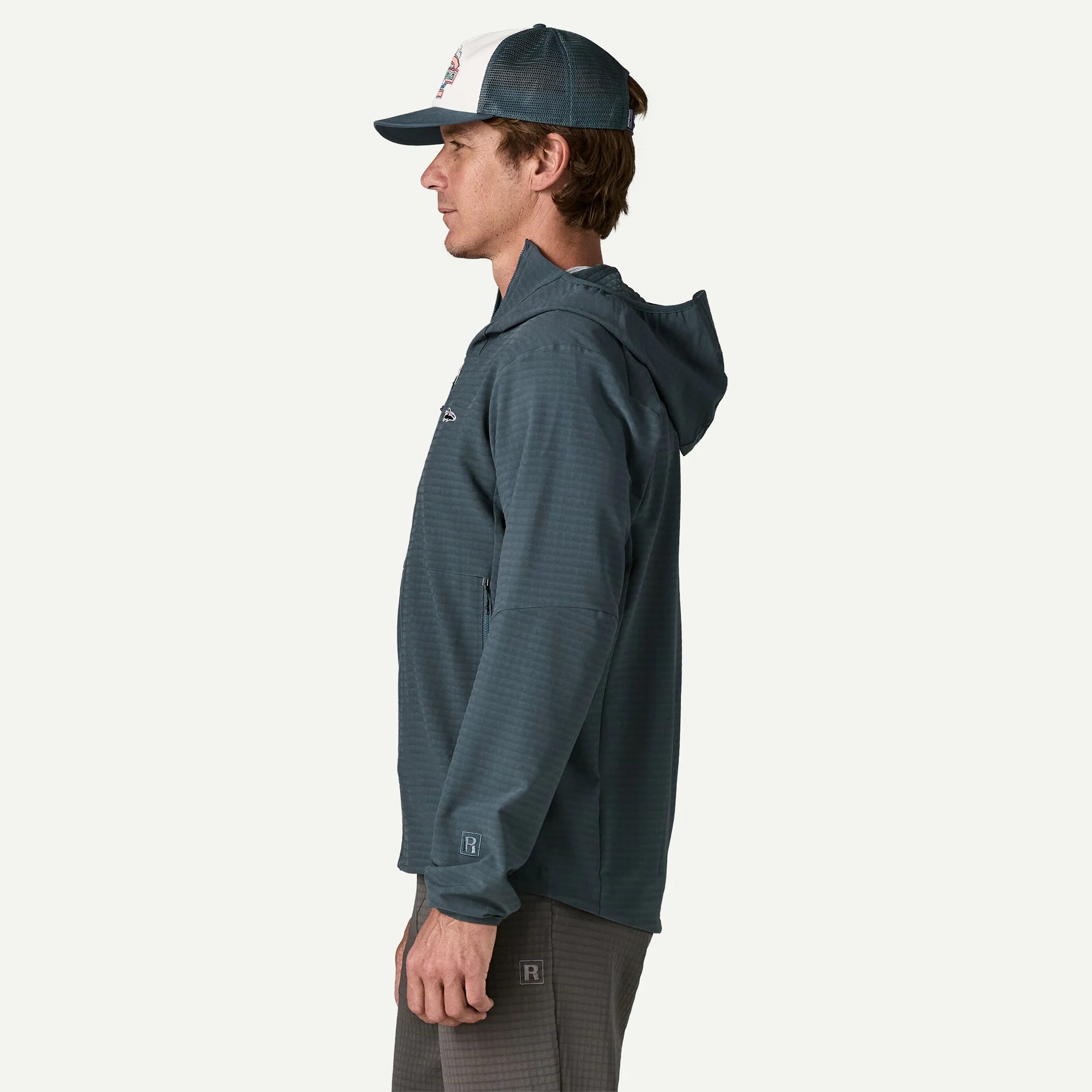 Patagonia Men's R1 TechFace Fitz Roy Trout Hoody