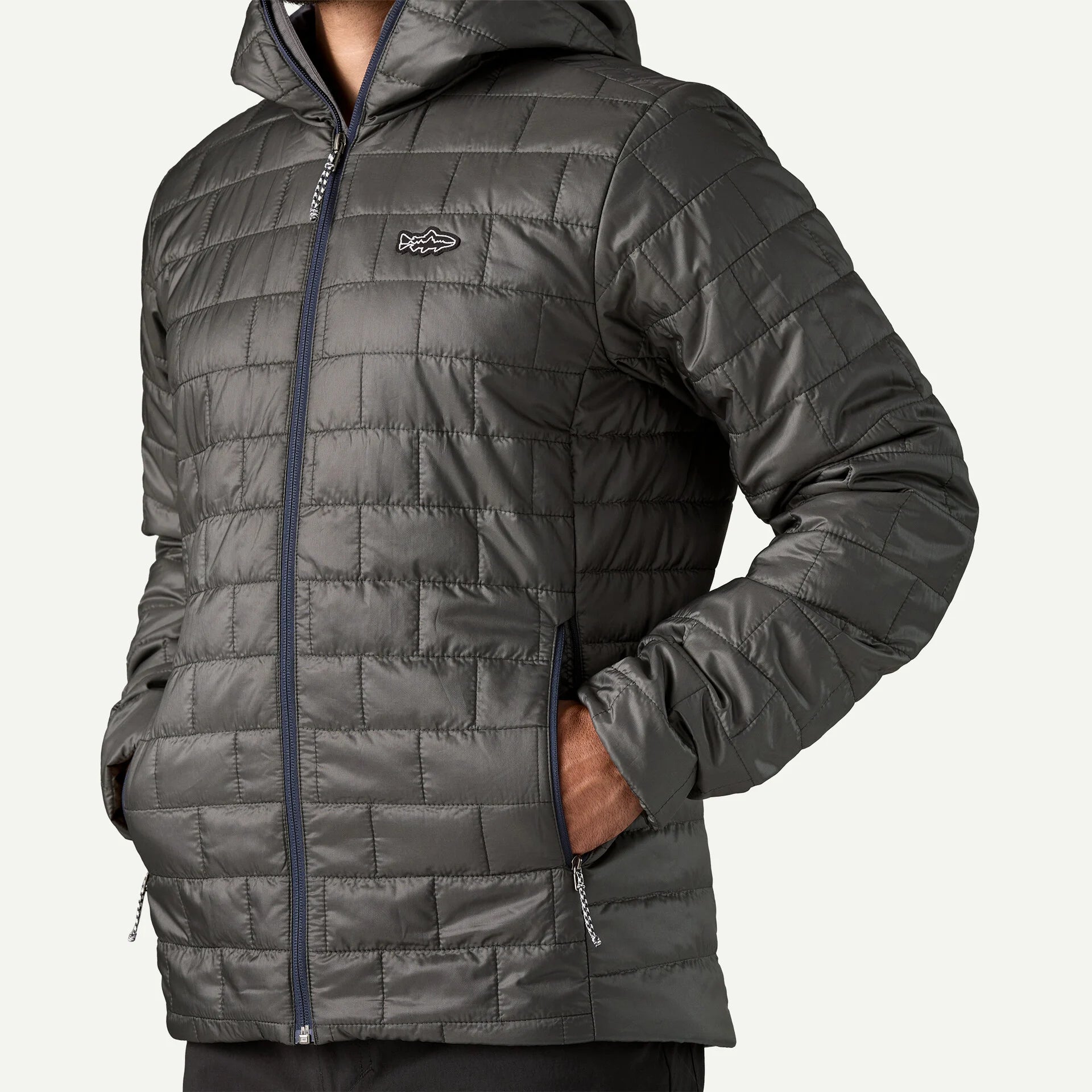 Patagonia Men's Nano Puff Fitz Roy Trout Hoody