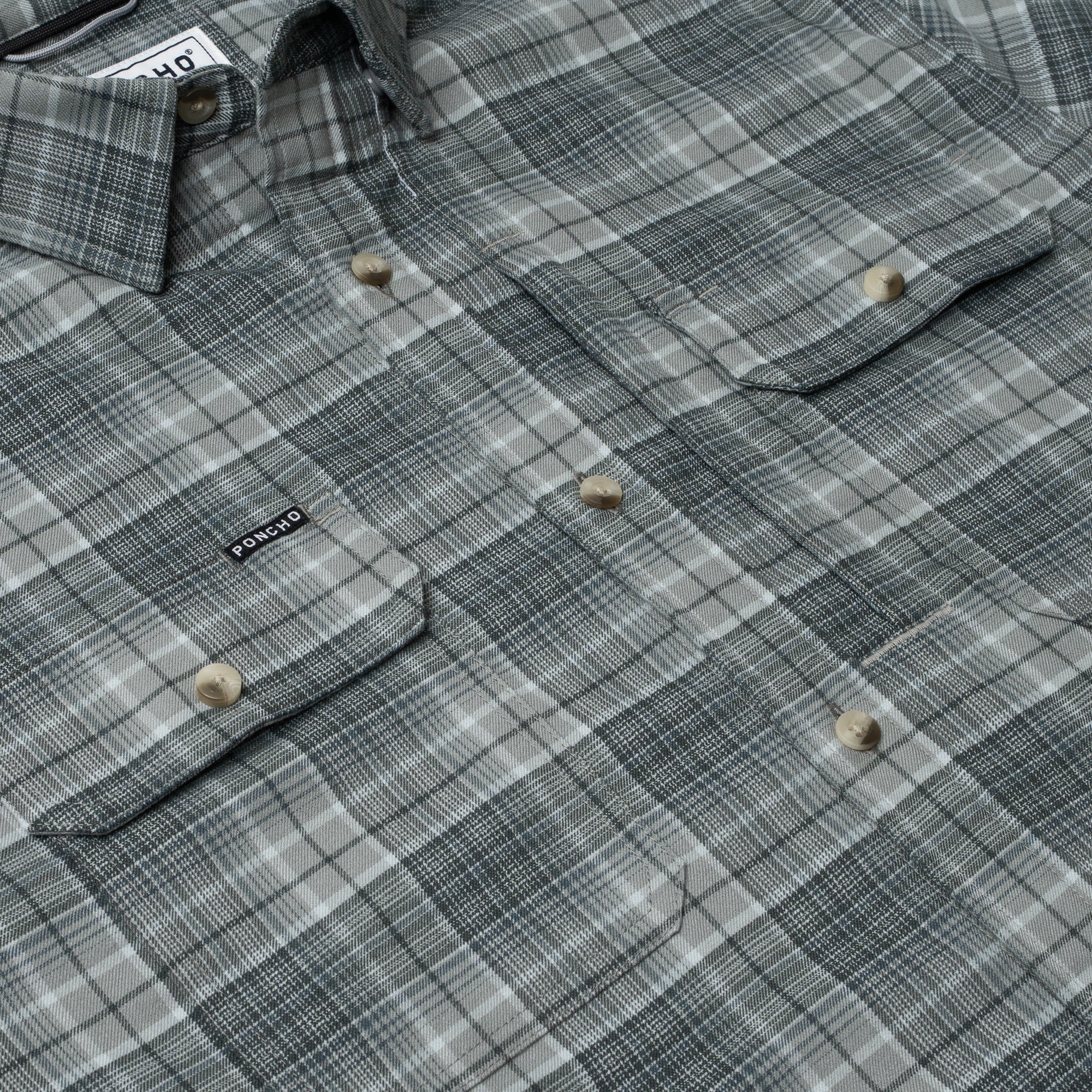Poncho Outdoors Flannel Shirt - The Cashiers