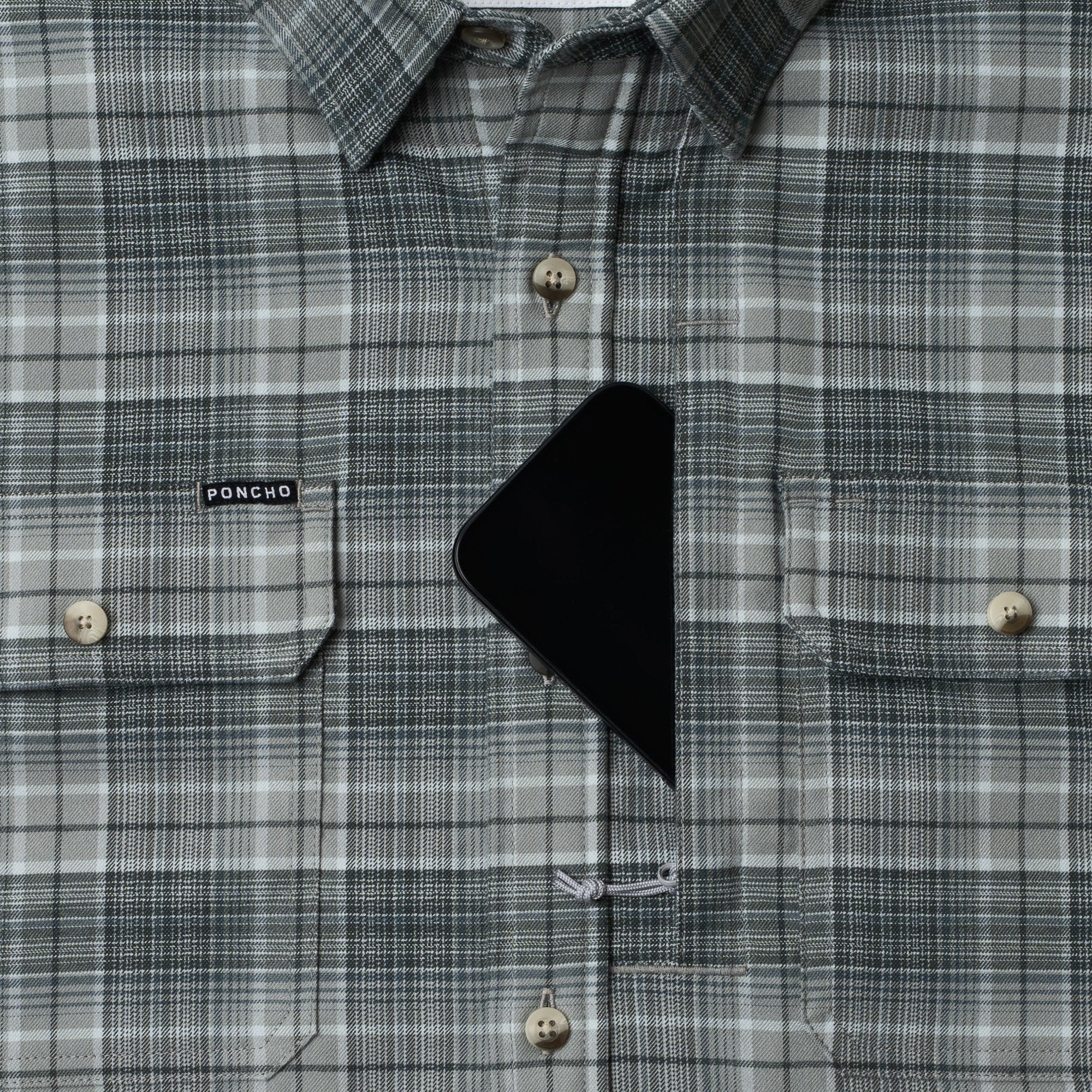 Poncho Outdoors Flannel Shirt - The Cashiers