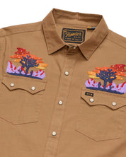 Howler Brothers Crosscut Deluxe Longsleeve - Yuccas : Driftwood