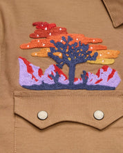 Howler Brothers Crosscut Deluxe Longsleeve - Yuccas : Driftwood