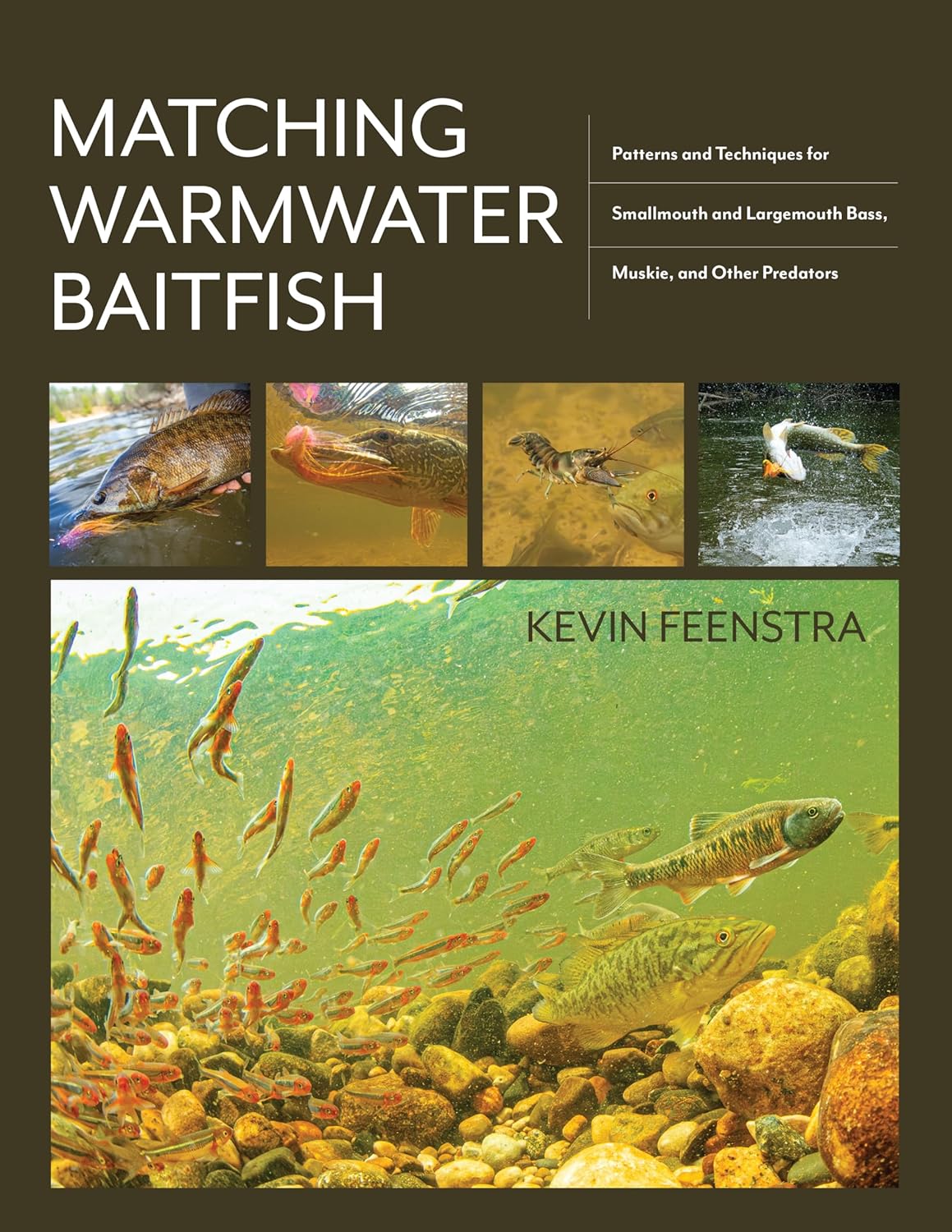 Matching Warmwater Baitfish - Patterns & Techniques for Smallmouth & Largemouth Bass, Muskie, and Other Predators By Kevin Feenstra