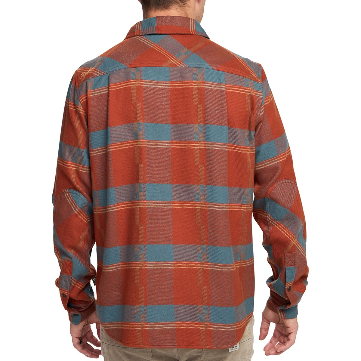 Howler Brothers Harker's Flannel - Backdrop Plaid : Terracotta