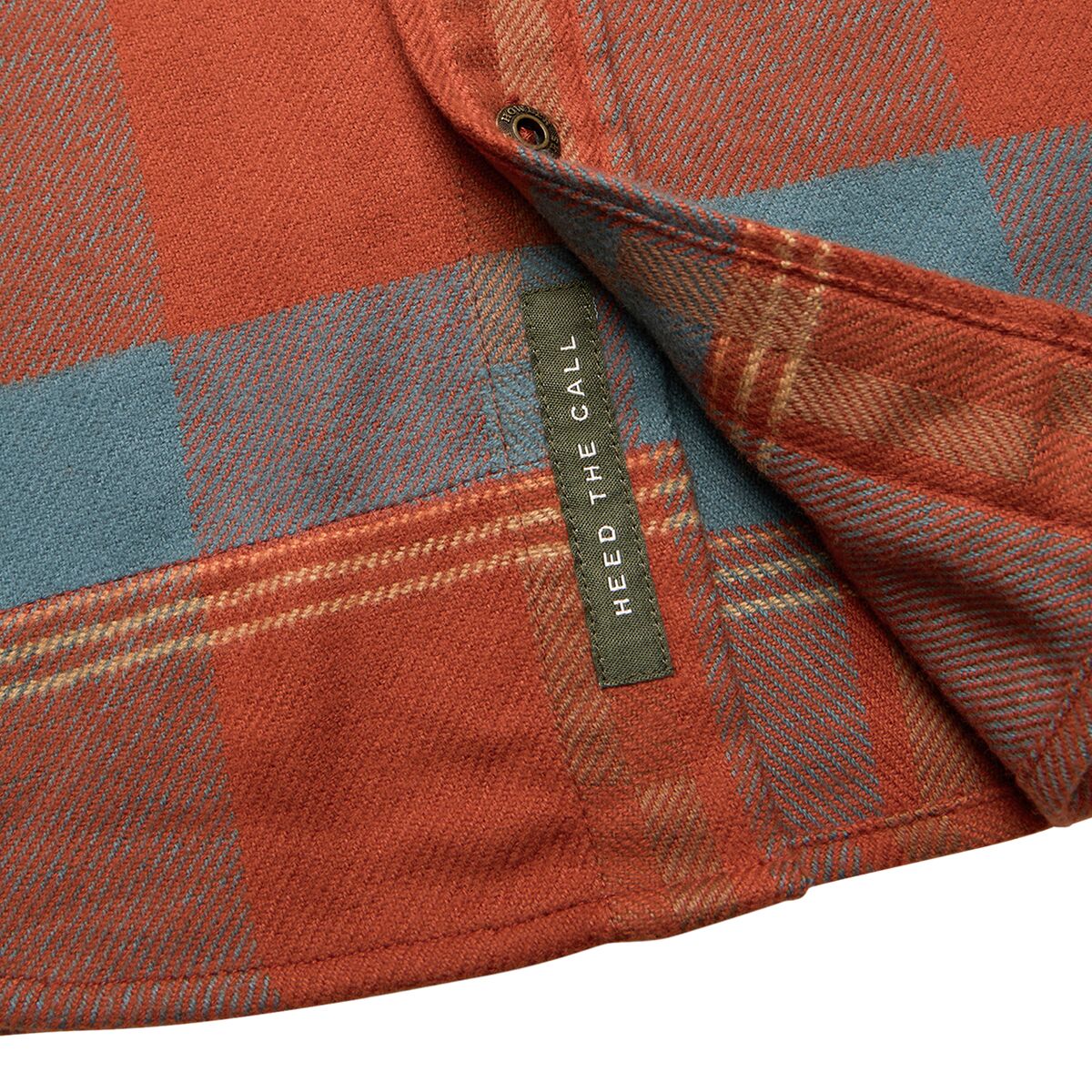 Howler Brothers Harker's Flannel - Backdrop Plaid : Terracotta