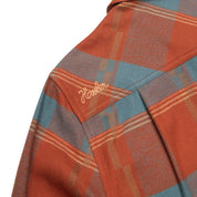 Howler Brothers Harker's Flannel - Backdrop Plaid : Terracotta