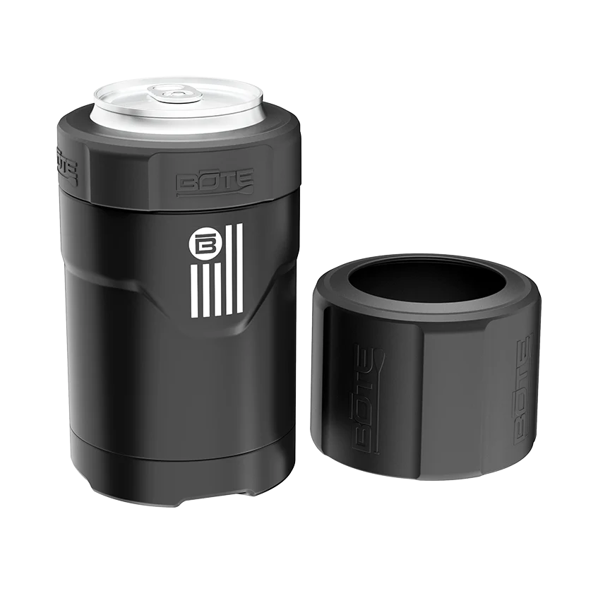 Bote Magnepod Koozie Shorty 120z - 2023 Black Bote Nation
