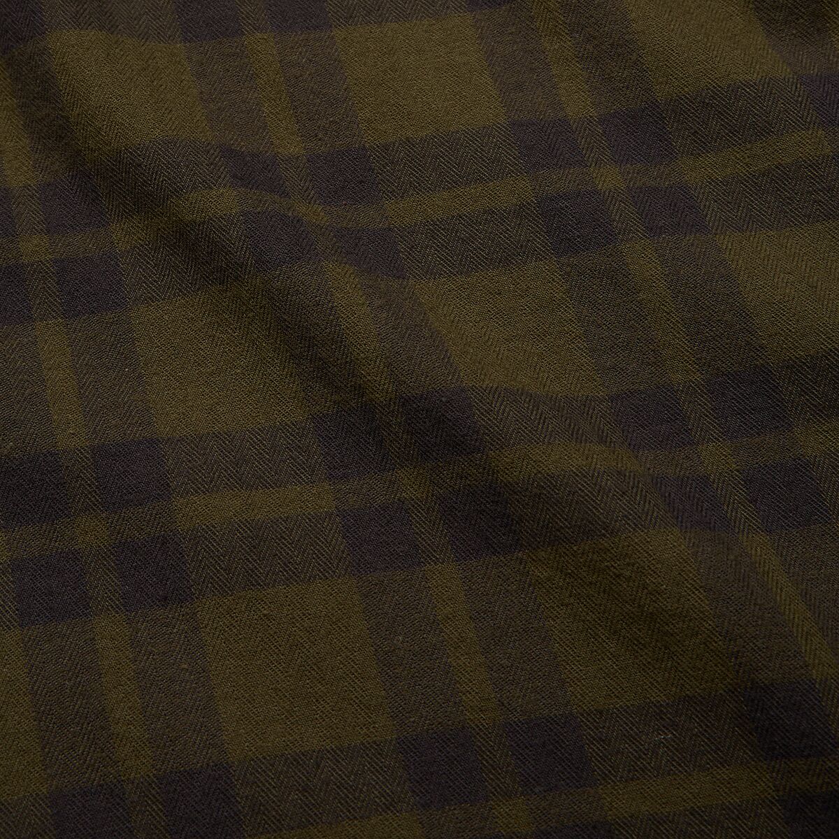 Howler Brothers La Grange Lightweight Flannel - Cohen Plaid : Dark Olive