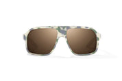 Bajio Cocho Sunglasses - Marsh Camo Matte Frame | Copper Glass Lens
