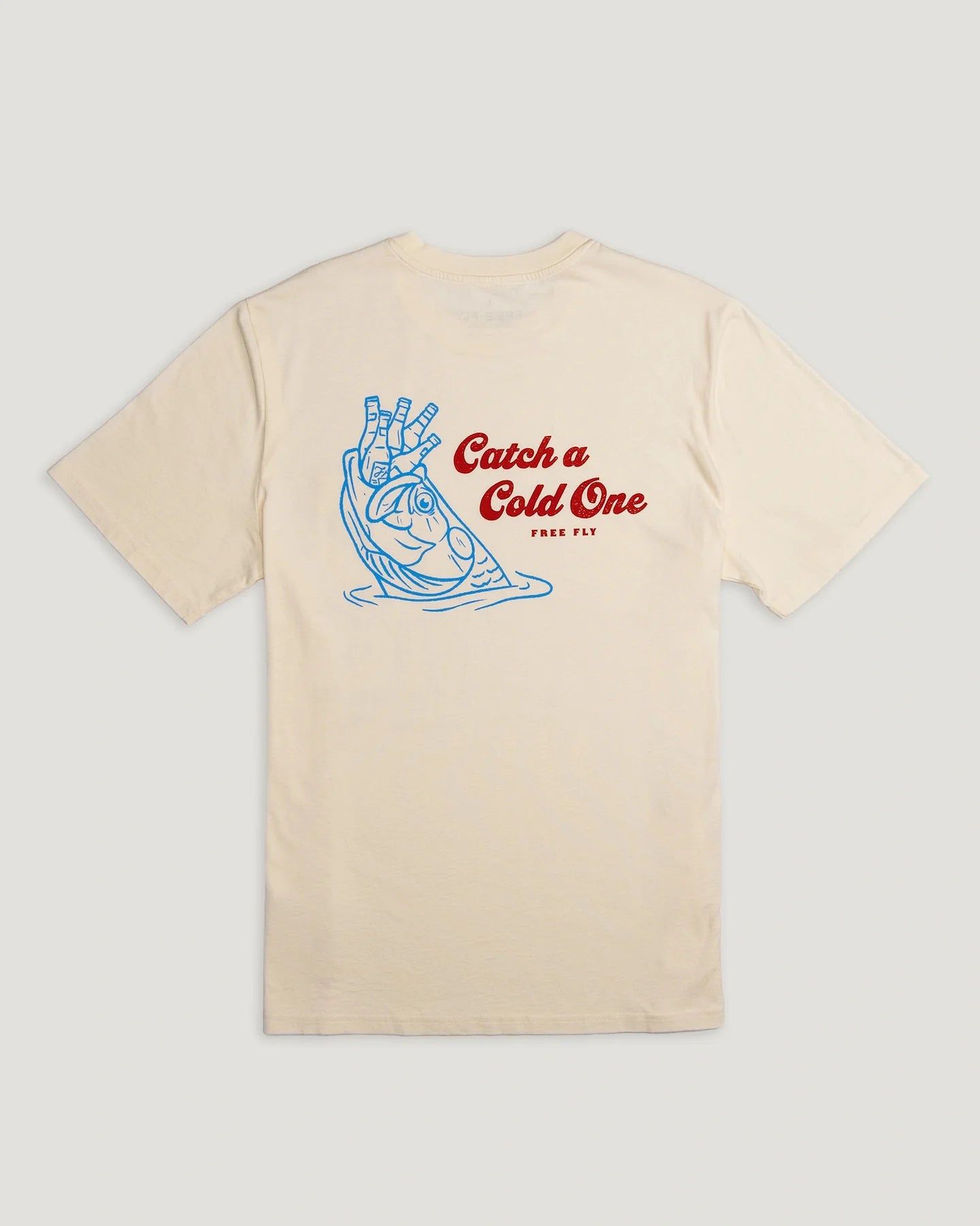 Free Fly Cold Ones Pocket Tee