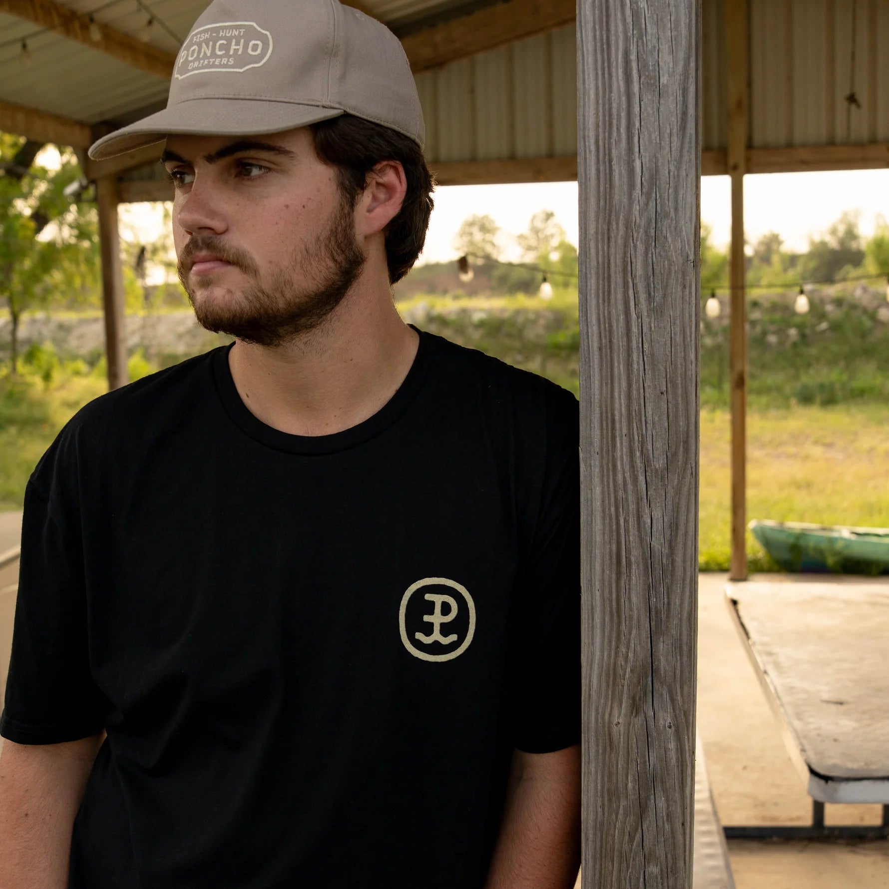 Poncho Outdoors - The Cowboy Moon T-Shirt